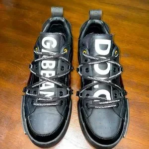 Portofino sneakers in shop leather and patent